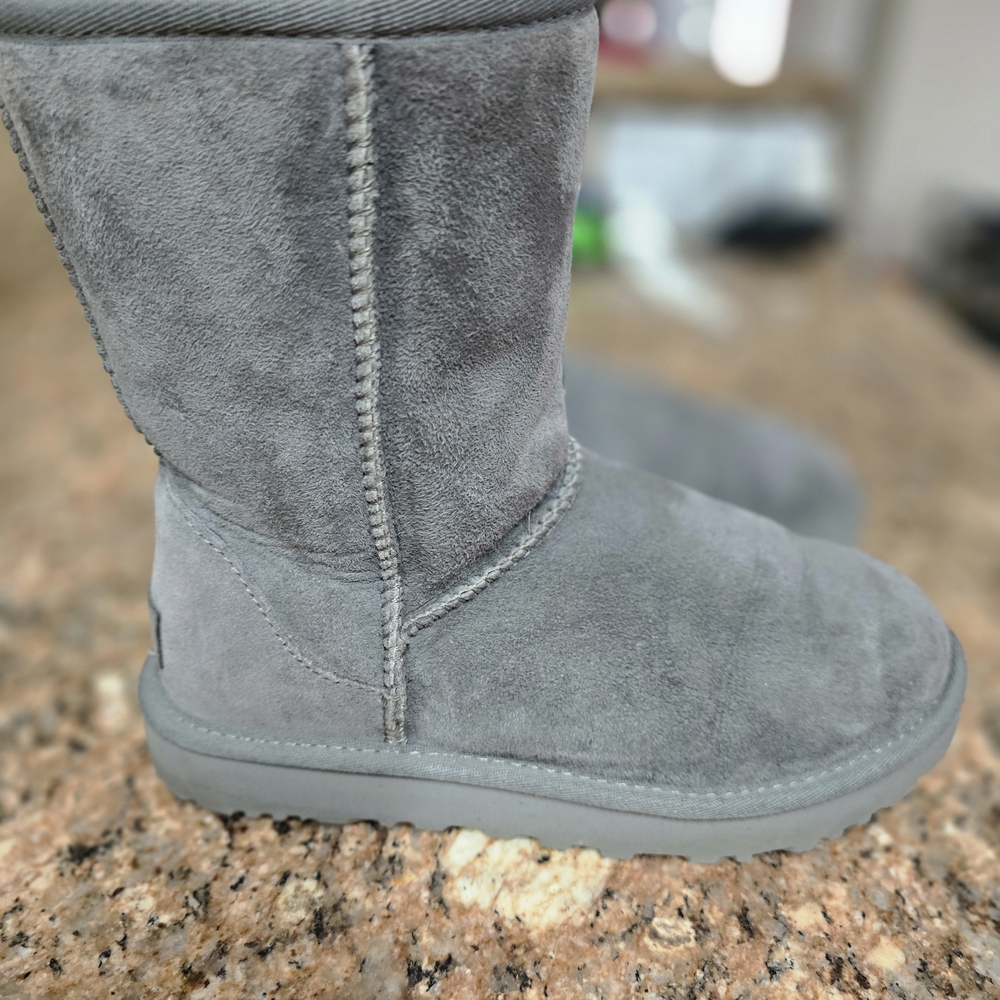 UGG Gray Ankle Boots